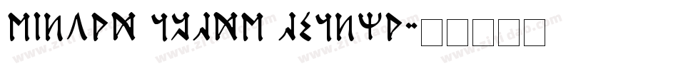 Simple Runes Normal字体转换